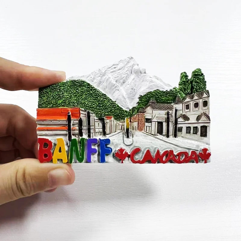 Banff National Park Scenery Magnetic Fridge Magnet Creative 3D Hand-Painted Magnetic Decorations
Banff National Park Scenery Magnetic Fridge Magnet Creative 3D Hand-Painted Magnetic Decorations