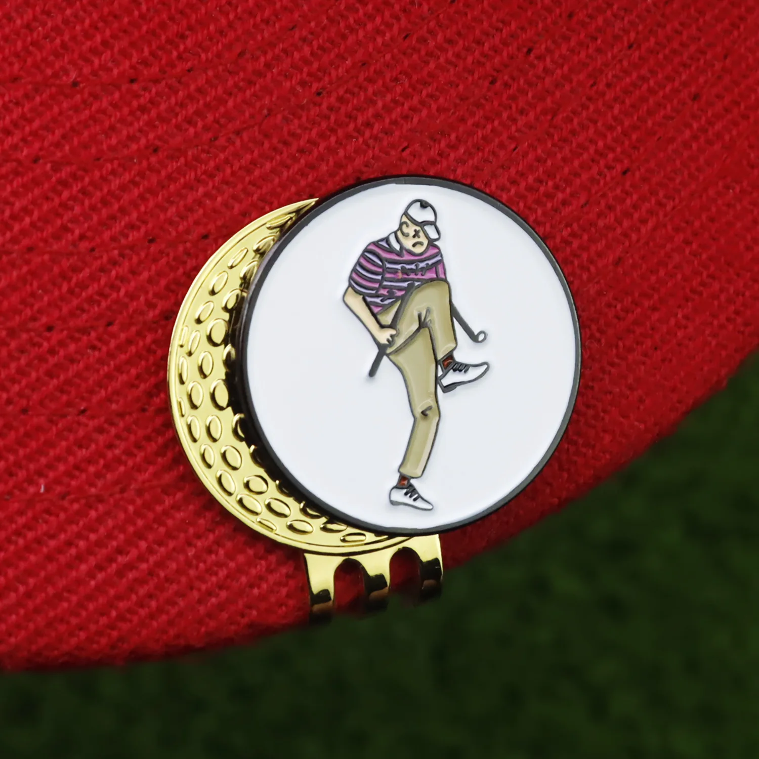 Funny Golf Gift for Men, Angry Golfer Enamel Ball Marker with Magnetic Hat Clip, Novelty Golf Accessory
Funny Golf Gift for Men, Angry Golfer Enamel Ball Marker with Magnetic Hat Clip, Novelty Golf Accessory