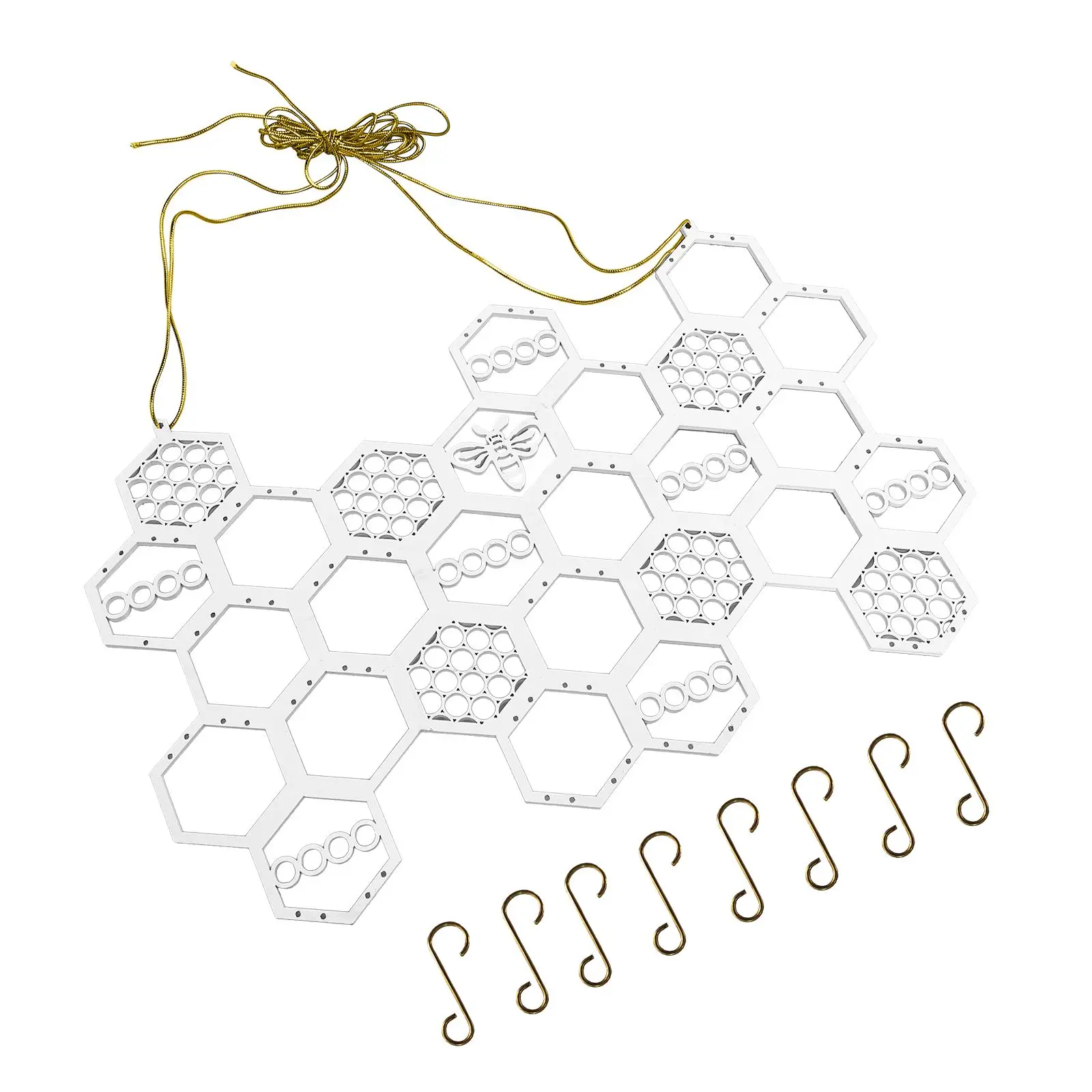 Honeycomb Earring Rack White 8 S Hooks Jewelry Storage Decorative Earring Rack Necklace ganizer Home Shop Decor
Honeycomb Earring Rack White 8 S Hooks Jewelry Storage Decorative Earring Rack Necklace ganizer Home Shop Decor