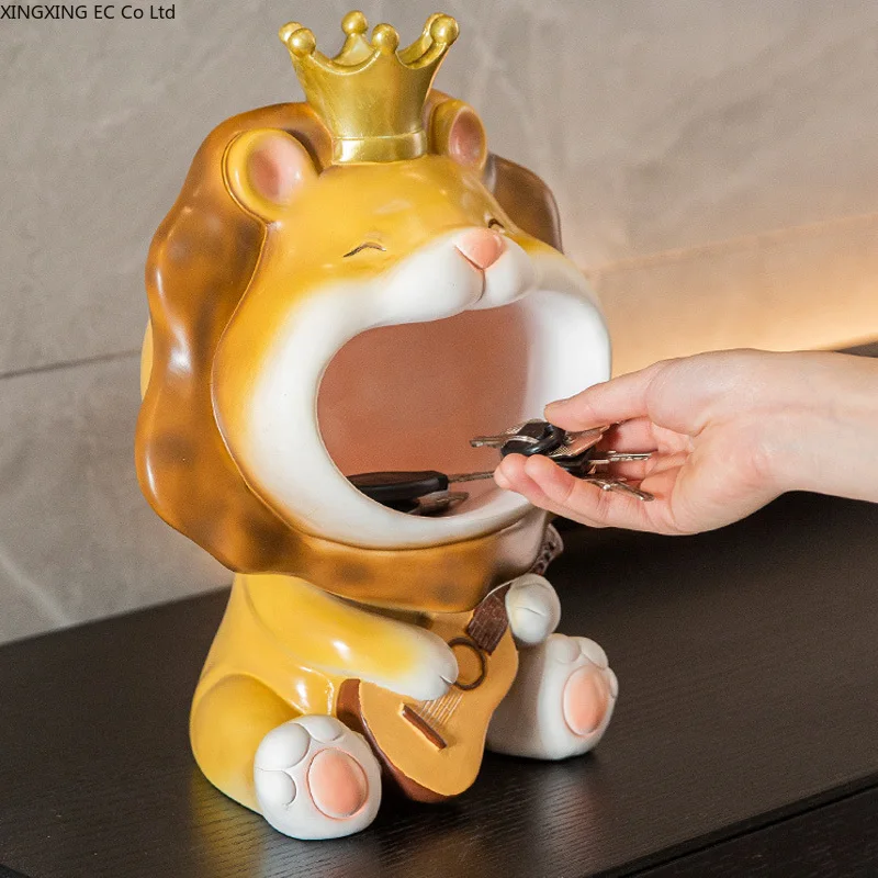 Resin Lion Storage Decorations Home Accessories Guest Simulation Animal Small Decorations Living Room Decoration Accessories
Resin Lion Storage Decorations Home Accessories Guest Simulation Animal Small Decorations Living Room Decoration Accessories