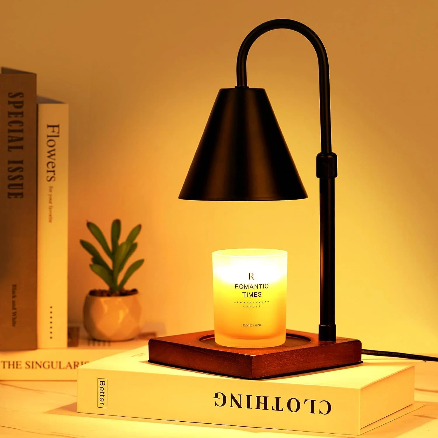 Metal Candle Warmer Lamp with Adjustable Timer and Dimmer - Stylish Modern Home Ambiance Enhancer for Bedroom Decor and Mom's Ho
Metal Candle Warmer Lamp with Adjustable Timer and Dimmer - Stylish Modern Home Ambiance Enhancer for Bedroom Decor and Mom's Ho