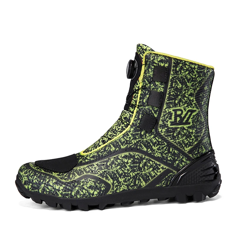Motorcycle protective riding boots four season men fashionable high top anti slip breathable off-road equipment cycling boots
Motorcycle protective riding boots four season men fashionable high top anti slip breathable off-road equipment cycling boots