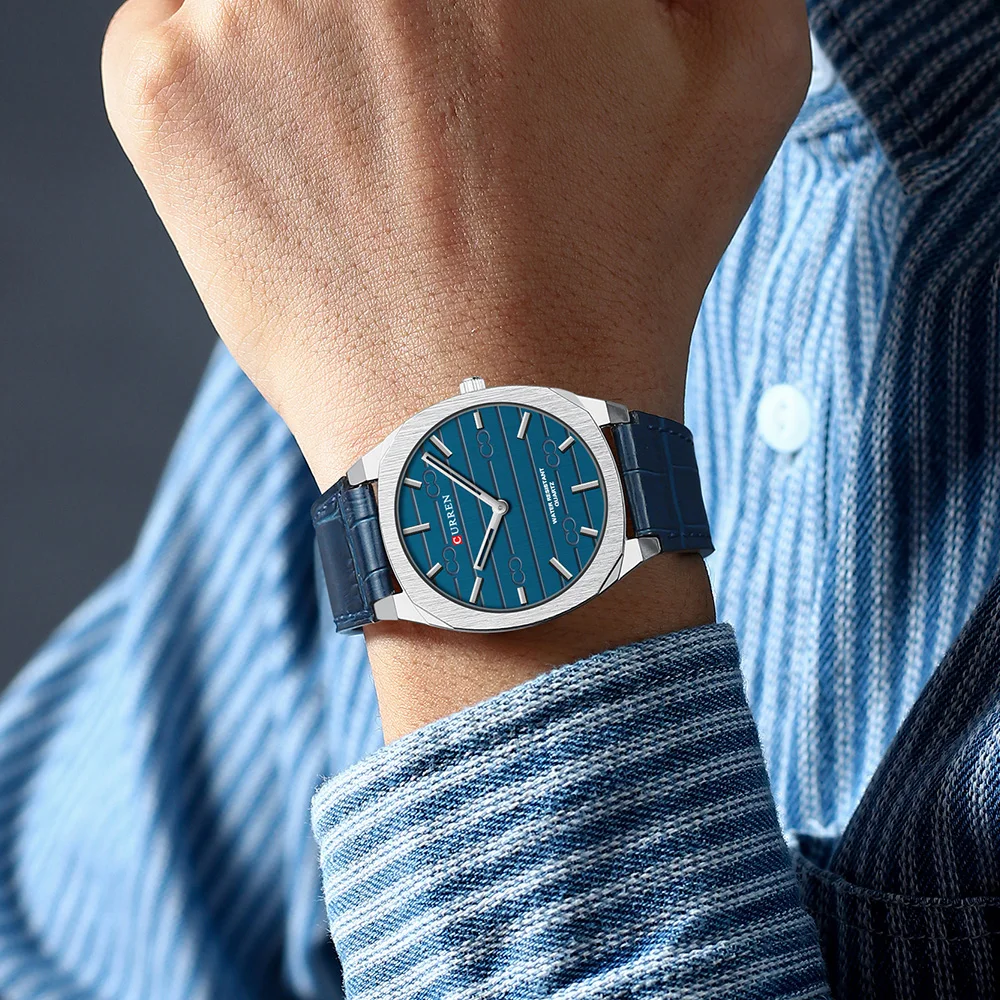 CURREN High Quality Men's Watch Fashion Japan Quartz Wrist Watches Leather Quartz Movement Waterproof Clock
CURREN High Quality Men's Watch Fashion Japan Quartz Wrist Watches Leather Quartz Movement Waterproof Clock