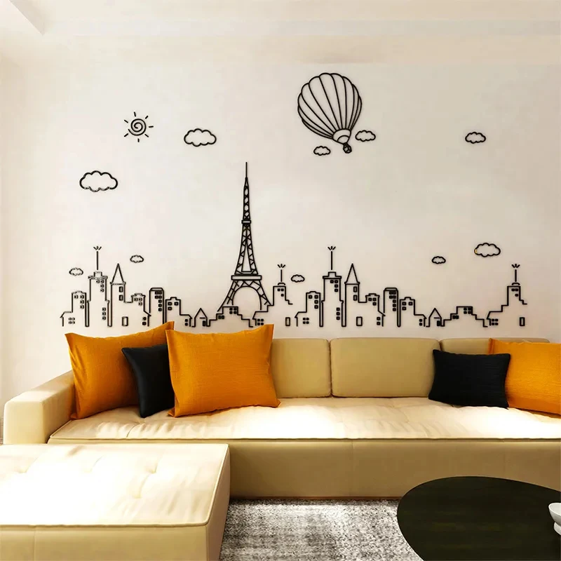 Nordic Tower Acrylic 3D Stereo Wall Sticker Home Decor Decals Living Room DIY Wall Sticker Bedroom Stickers Hot Sale Wallpaper
Nordic Tower Acrylic 3D Stereo Wall Sticker Home Decor Decals Living Room DIY Wall Sticker Bedroom Stickers Hot Sale Wallpaper