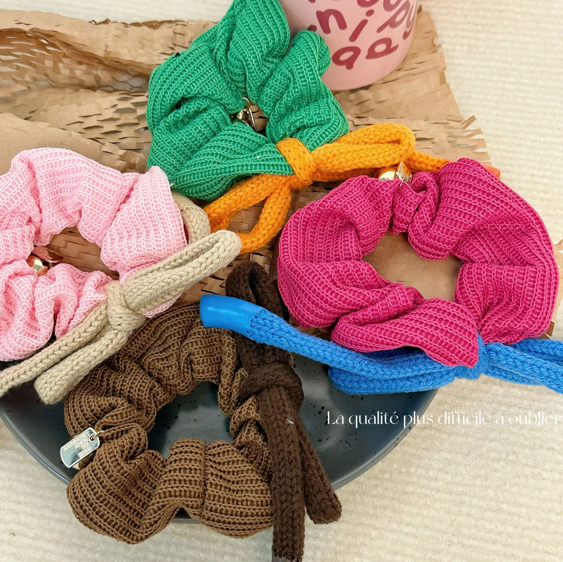 High Quality Bright Color Woolen Elastic Hair Bands Hair Rings Women Colorful Knitted Bow-knot Autumn Winter Hair Accessories
High Quality Bright Color Woolen Elastic Hair Bands Hair Rings Women Colorful Knitted Bow-knot Autumn Winter Hair Accessories