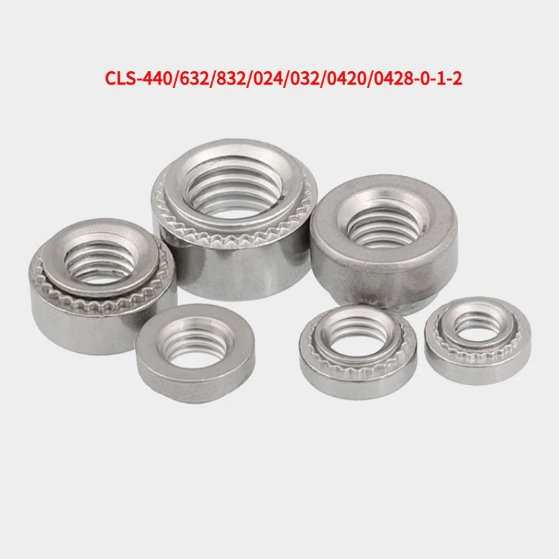 10Pcs UNF 4#-40 to 5/16-18 304 Stainless Steel UK US CLS Self-Clinching Nut Press Insert Rivet Nut Nutsert Rivnut Slab 0-2mm
10Pcs UNF 4#-40 to 5/16-18 304 Stainless Steel UK US CLS Self-Clinching Nut Press Insert Rivet Nut Nutsert Rivnut Slab 0-2mm