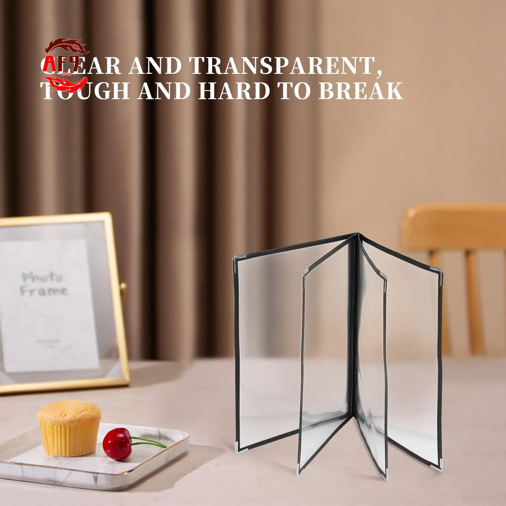 AF90-2Pcs Transparent Restaurant Menu Covers For A4 Size Book Style Cafe Bar 4 Pages 8 View
AF90-2Pcs Transparent Restaurant Menu Covers For A4 Size Book Style Cafe Bar 4 Pages 8 View