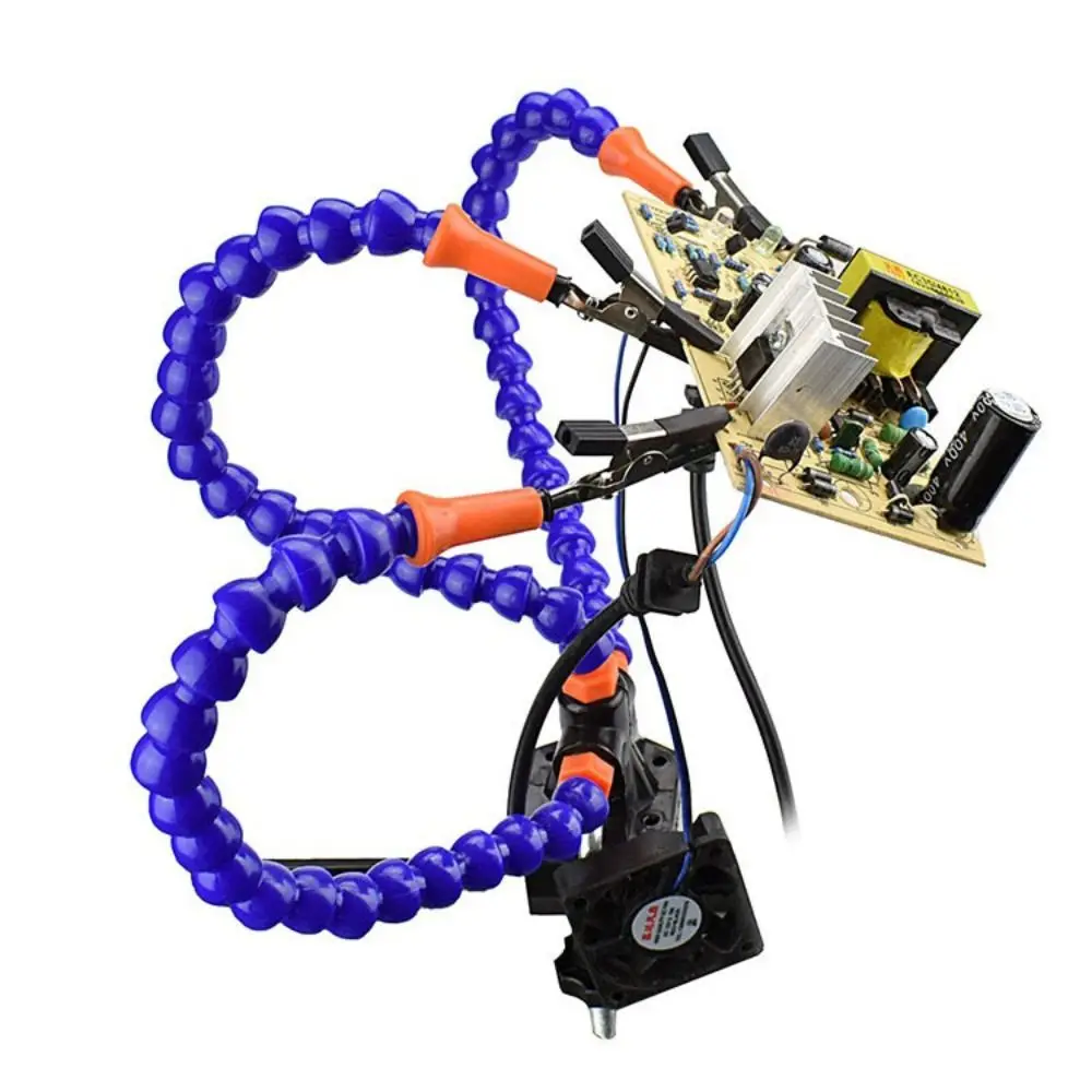 Plastic Soldering Helping Hand Tool Black/Blue 360° Rotation Clip Soldering Table Clip 3/4/5 Arms High Load-bearing
Plastic Soldering Helping Hand Tool Black/Blue 360° Rotation Clip Soldering Table Clip 3/4/5 Arms High Load-bearing