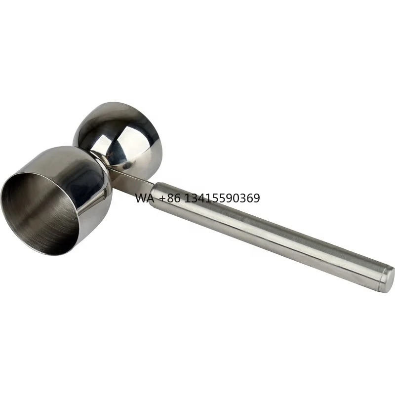 China Custom 20/40ml Double Stainless Steel Bar Cocktail Jigger with Handle Eco-Friendly Metal Bar Tool Set
China Custom 20/40ml Double Stainless Steel Bar Cocktail Jigger with Handle Eco-Friendly Metal Bar Tool Set