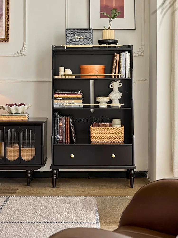 03.Retro Home Display Solid Wood Bookcase Living Room Floor Shelf Wall Display Cabinet Locker
03.Retro Home Display Solid Wood Bookcase Living Room Floor Shelf Wall Display Cabinet Locker