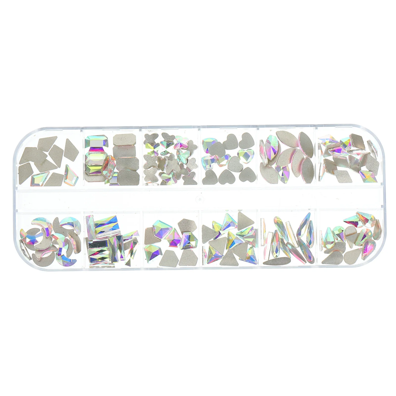 1 Box Flatback Nail Charms Glass Rhinestones Multi Shapes for Manicure Nail Art Rhinestones Decorations Diamonds for Nails
1 Box Flatback Nail Charms Glass Rhinestones Multi Shapes for Manicure Nail Art Rhinestones Decorations Diamonds for Nails