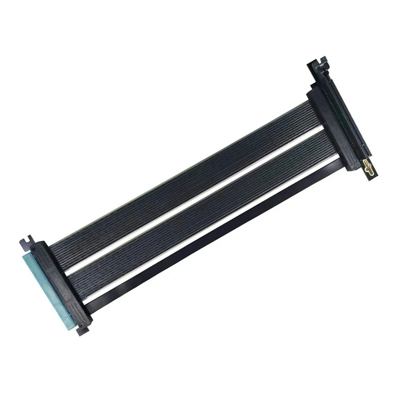 25Cm PC Graphics Cards PCI-E 4.0 16X Flexible Extension Cable / Vertical GPU Mount
25Cm PC Graphics Cards PCI-E 4.0 16X Flexible Extension Cable / Vertical GPU Mount