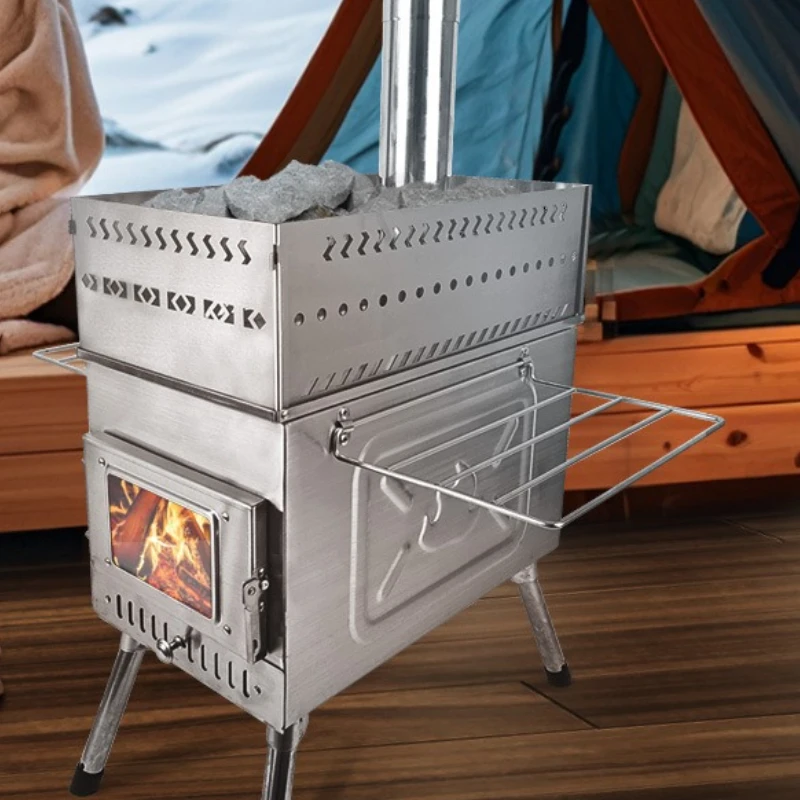 Уличная утолщенная печь из нержавеющей стали, прочные, устойчивые к высоким температурам, многофункциональные печи, удобные принадлежности для кемпинга
Уличная утолщенная печь из нержавеющей стали, прочные, устойчивые к высоким температурам, многофункциональные печи, удобные принадлежности для кемпинга