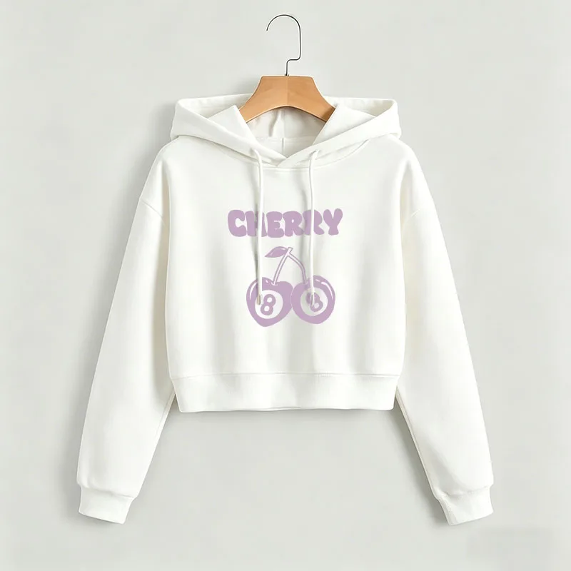 Fashion Cherry Print Grunge Cropped Sweatshirt Crop Top Hoodie Y2k Sweatshirts Gothic Casual Style Clothes
Fashion Cherry Print Grunge Cropped Sweatshirt Crop Top Hoodie Y2k Sweatshirts Gothic Casual Style Clothes