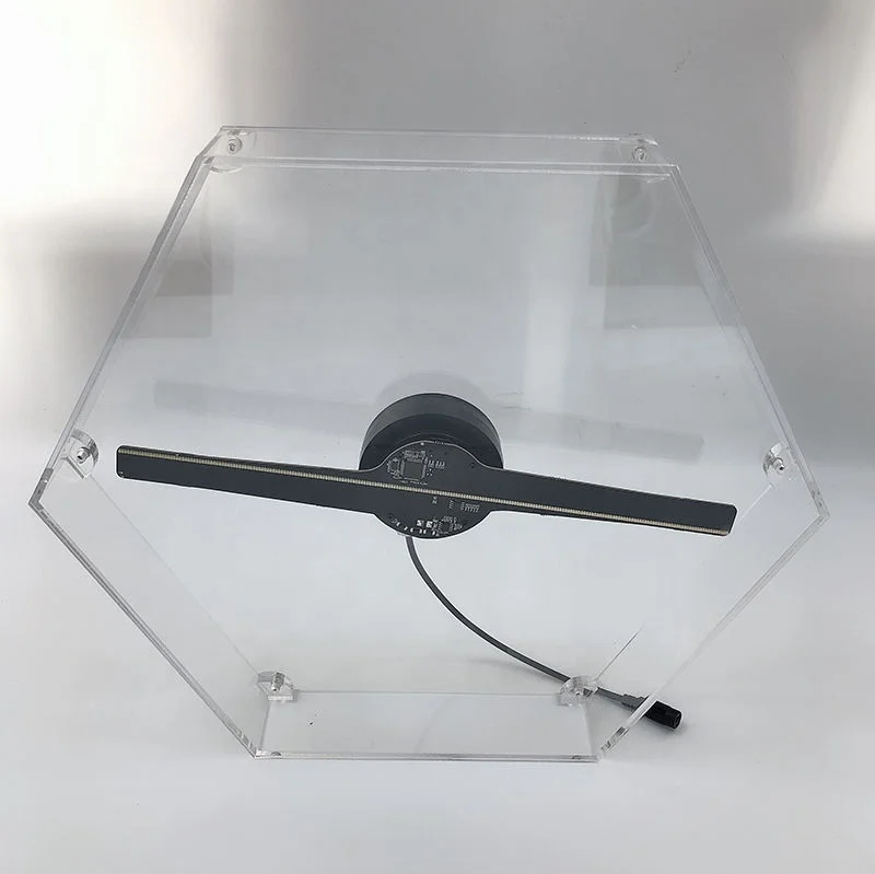 Hexagonal 30cm 3D Holographic Projector Light WiFi Plug-in Advertising Display Fan 3D Mini Led Fan Imaging Lamp External
Hexagonal 30cm 3D Holographic Projector Light WiFi Plug-in Advertising Display Fan 3D Mini Led Fan Imaging Lamp External