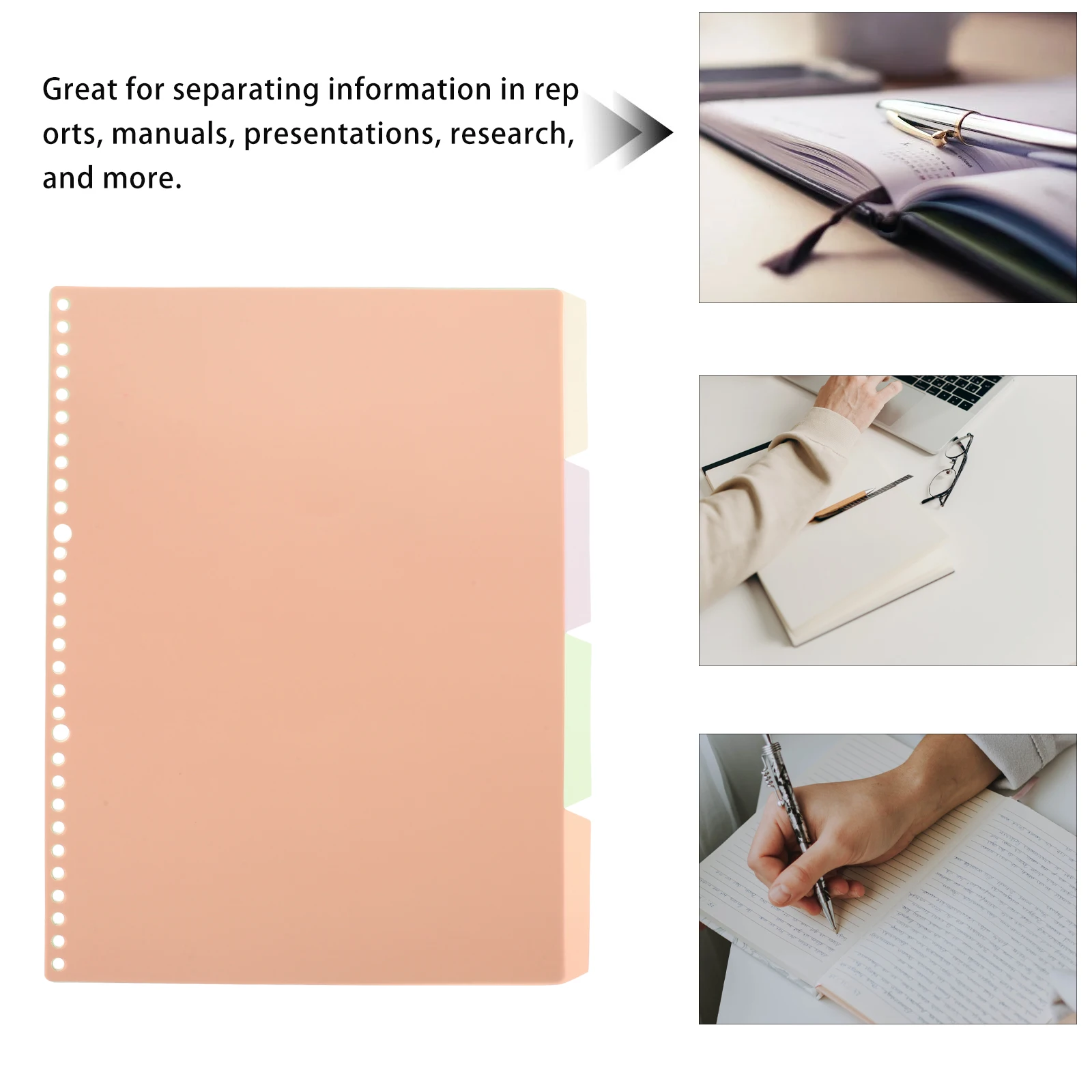 10 Pcs Dividing Page Tags Notebook Dividers with Tabs Label for File Pp Plastic Bulk Index
10 Pcs Dividing Page Tags Notebook Dividers with Tabs Label for File Pp Plastic Bulk Index