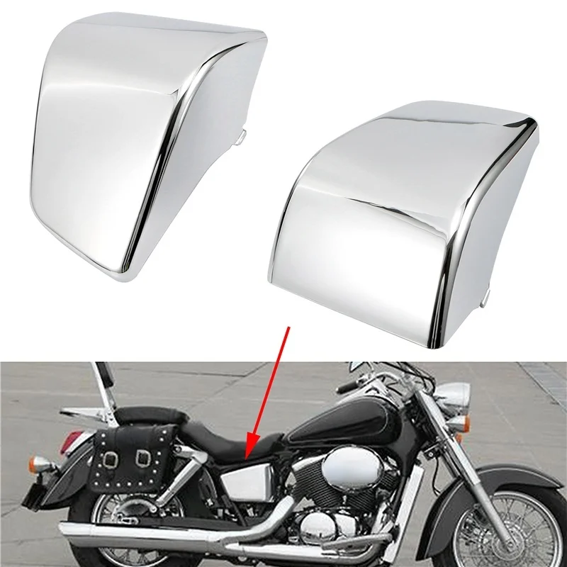 Chrome Motorcycle Battery Side Fairing Covers For Honda Shadow ACE 750 VT750C 1997-2003 2002 2001
Chrome Motorcycle Battery Side Fairing Covers For Honda Shadow ACE 750 VT750C 1997-2003 2002 2001