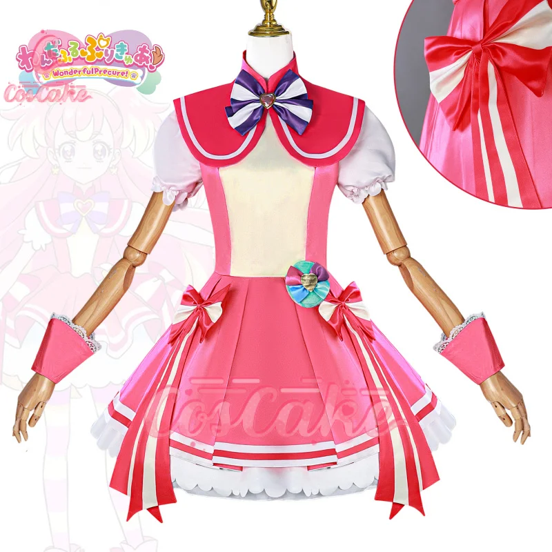 Wonderful PreCure Inukai komugi cosplay costume pink dress Lolita uniform cute suit Halloween party outfits for adult women
Wonderful PreCure Inukai komugi cosplay costume pink dress Lolita uniform cute suit Halloween party outfits for adult women