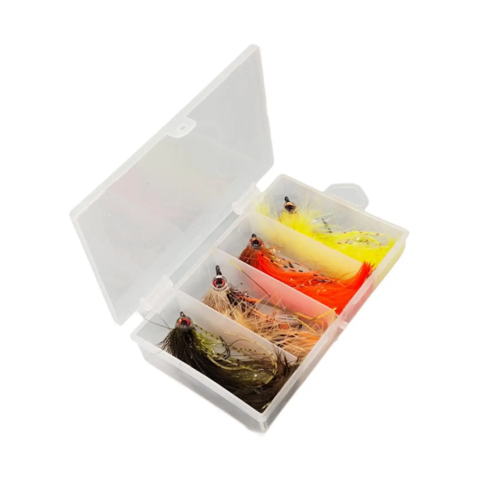 4x Fly Fishing Lures Support Equipment Artificial Lures for Gifts Lake River
4x Fly Fishing Lures Support Equipment Artificial Lures for Gifts Lake River