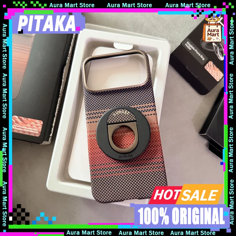 【Genuine Original】PITAKA Carbon Fibre Case for iPhone 17 Pro/ProMax Kevlar Wireless Charging Magnetic Phone Back Protective Case
【Genuine Original】PITAKA Carbon Fibre Case for iPhone 17 Pro/ProMax Kevlar Wireless Charging Magnetic Phone Back Protective Case