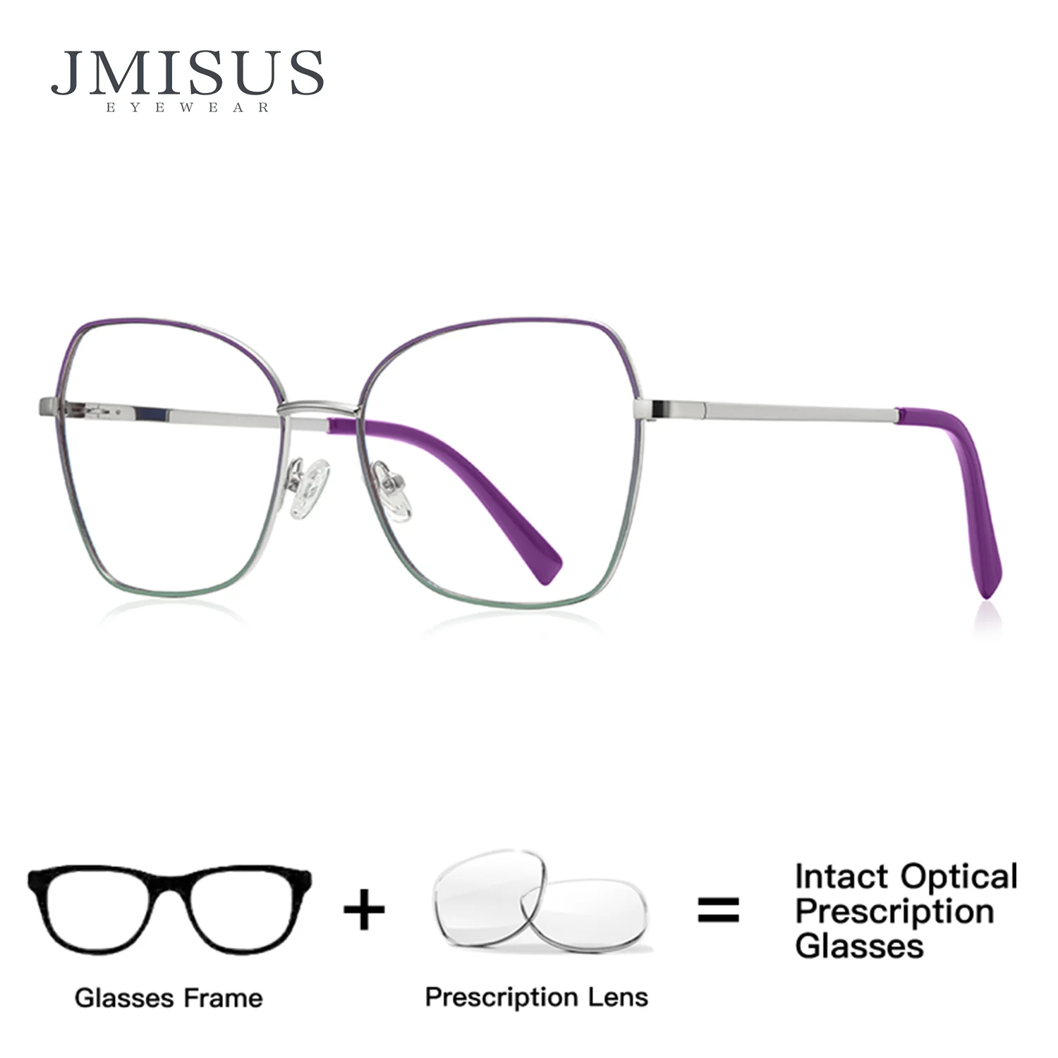 JMISUS Korean Style Square Prescription Glasses Fashion Spring Leg Blue Light Blocking Photochromic Optical Eyeglasses for Women
JMISUS Korean Style Square Prescription Glasses Fashion Spring Leg Blue Light Blocking Photochromic Optical Eyeglasses for Women