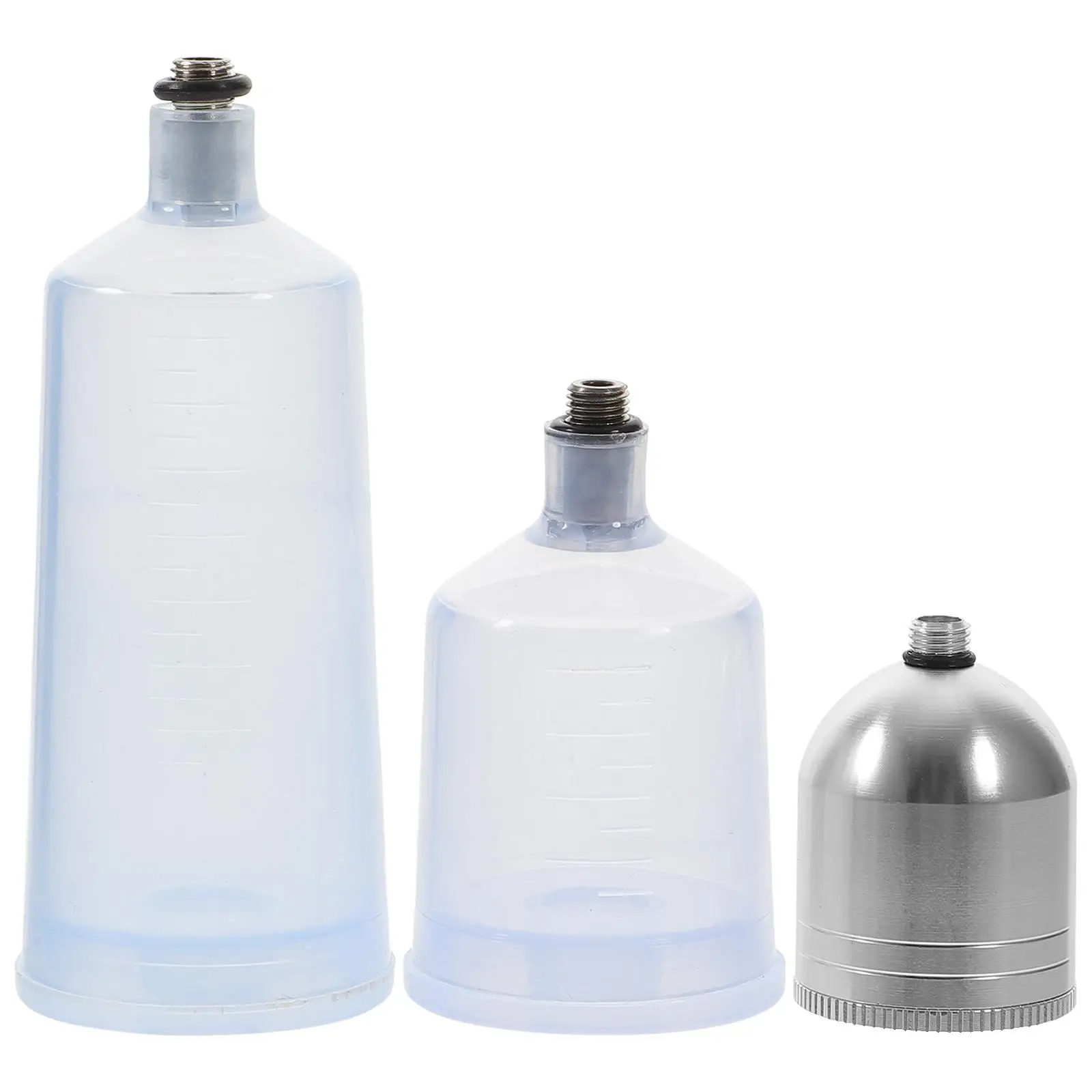 3 Pcs Airbrush Paint Bottle Container Dispensing Metal Glass Empty Portion Strong Model Making Cake Decorations
3 Pcs Airbrush Paint Bottle Container Dispensing Metal Glass Empty Portion Strong Model Making Cake Decorations