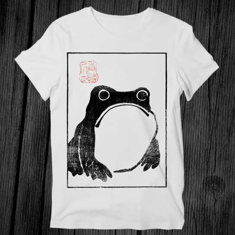 Unimpressed Frog Matsumoto Hoji Meika Gafu Японская футболка со звездами и демонами, мужская и женская подарочная крутая музыкальная футболка, винтажные футболки в стиле ретро
Unimpressed Frog Matsumoto Hoji Meika Gafu Японская футболка со звездами и демонами, мужская и женская подарочная крутая музыкальная футболка, винтажные футболки в стиле ретро