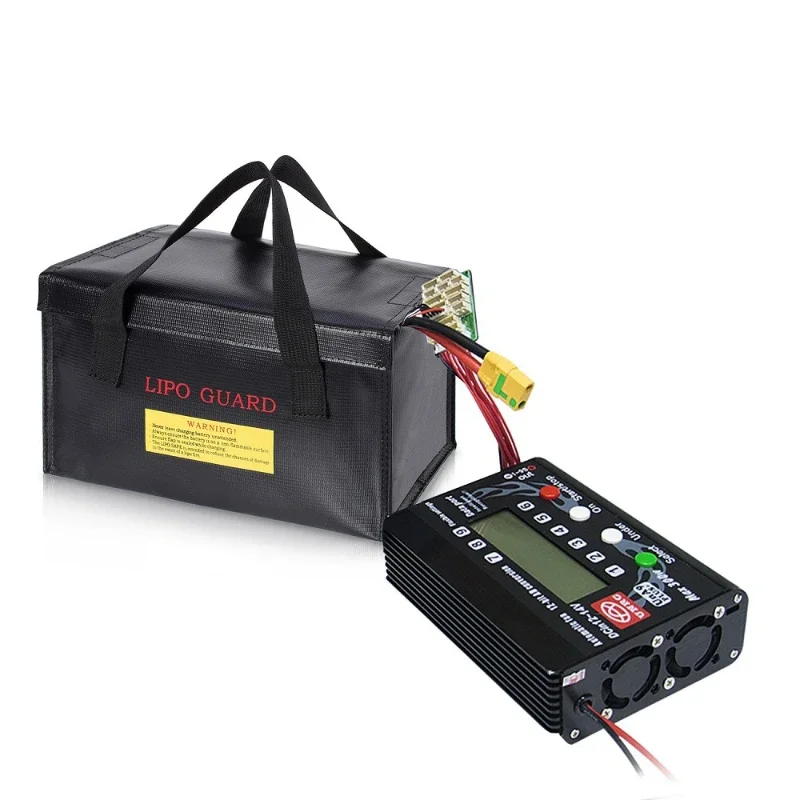 Model lithium battery explosion-proof safety bag black high temperature resistant flame retardant 260 * 130 * 150mm 
Model lithium battery explosion-proof safety bag black high temperature resistant flame retardant 260 * 130 * 150mm
