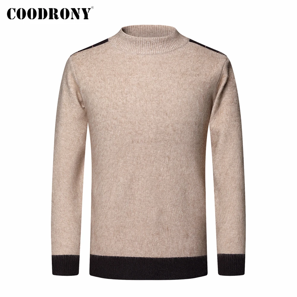 COODRONY Brand Mock Neck Knitted Sweater Men Luxury Clothes Winter New Arrival Classic High Quality Casual Pullover Jersey Z1173
COODRONY Brand Mock Neck Knitted Sweater Men Luxury Clothes Winter New Arrival Classic High Quality Casual Pullover Jersey Z1173