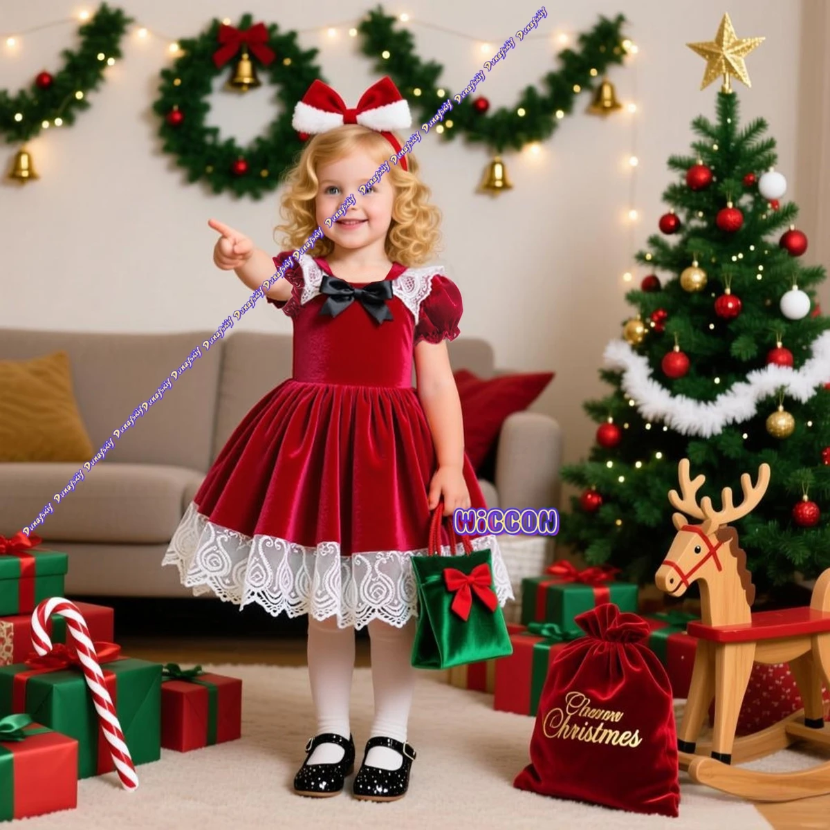 Новое рождественское платье принцессы с вышивкой для девочек, сумка с бантом, рукавами-пузырьками и узлом-бабочкой, детское церемониальное платье
Новое рождественское платье принцессы с вышивкой для девочек, сумка с бантом, рукавами-пузырьками и узлом-бабочкой, детское церемониальное платье