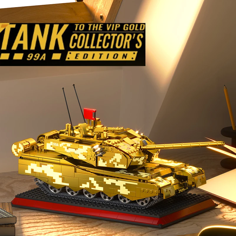 1157PCS High-Tech MOC Bricks Tank Model 99A Military Car Bricks Building Blocks Set Collector Toys Gift For Kids And adults
1157PCS High-Tech MOC Bricks Tank Model 99A Military Car Bricks Building Blocks Set Collector Toys Gift For Kids And adults