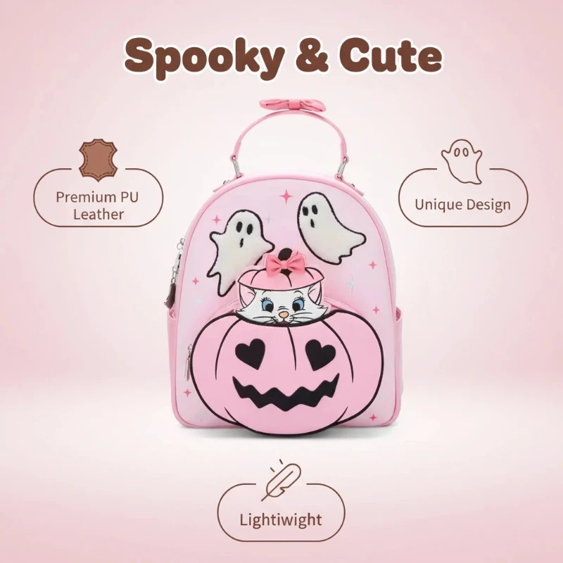 Новый мини-рюкзак Loungefly Disney Marie Cat Pink Ghost Pumpkin Decor — модный подарок для фанатов Disney и для повседневного использования
Новый мини-рюкзак Loungefly Disney Marie Cat Pink Ghost Pumpkin Decor — модный подарок для фанатов Disney и для повседневного использования