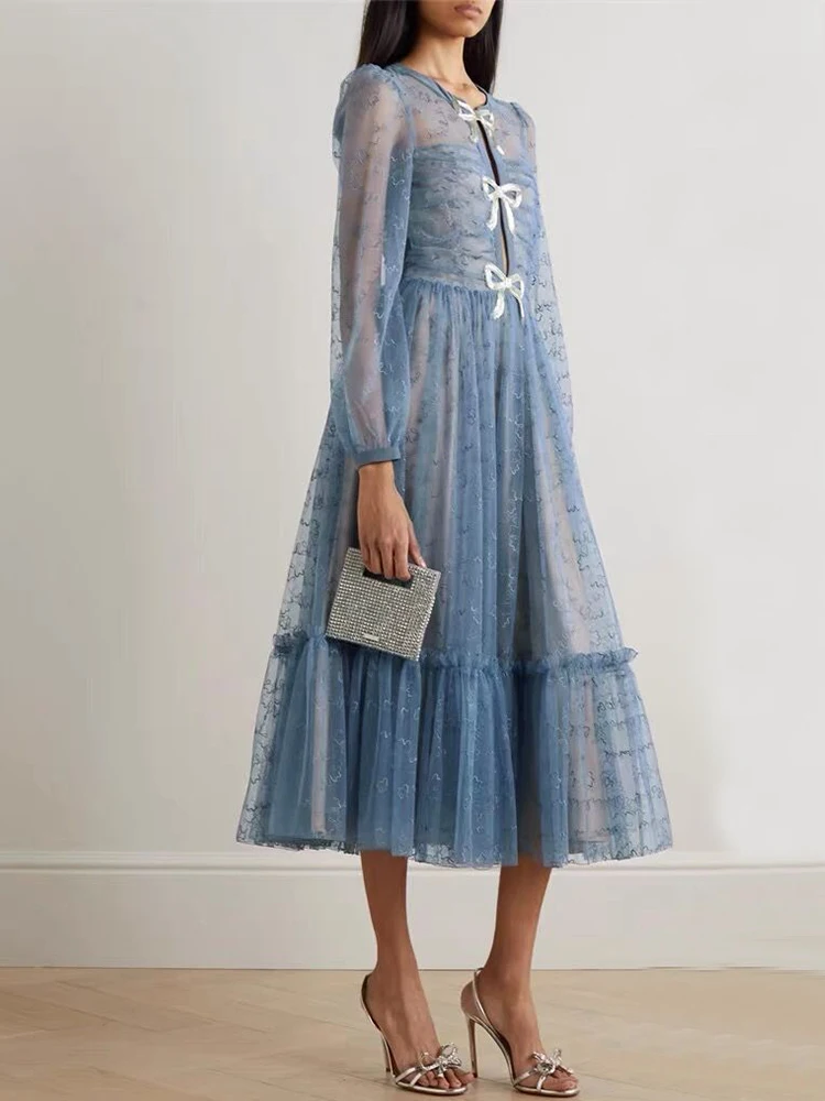 Designer 2023 New Women's Elegant Party Dress High Quality Lace Gorgeous Evening Long Dress Formal Occasion Casual Fashion
Designer 2023 New Women's Elegant Party Dress High Quality Lace Gorgeous Evening Long Dress Formal Occasion Casual Fashion