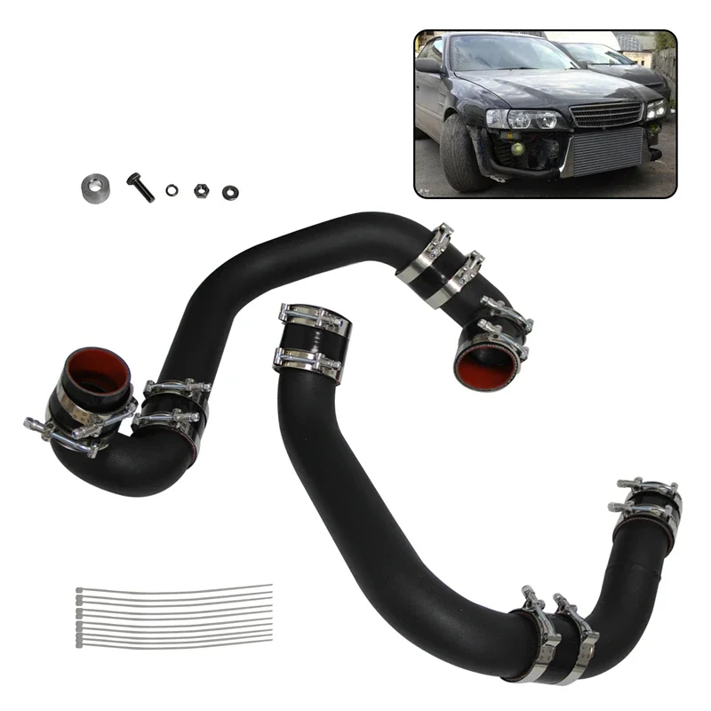 Turbo Intercooler Pipe Kit For Toyota 1JZ-GTE Chaser Cresta Mark II JZX90 JZX100
Turbo Intercooler Pipe Kit For Toyota 1JZ-GTE Chaser Cresta Mark II JZX90 JZX100