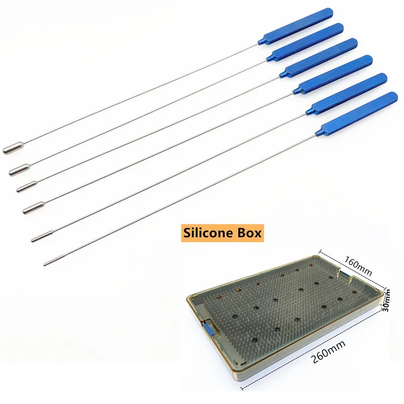 Stainless steel Vascular Dilator 21cm long 0.5mm-4.0mm Titanium Neurosurgery Instruments 8pcs/set
Stainless steel Vascular Dilator 21cm long 0.5mm-4.0mm Titanium Neurosurgery Instruments 8pcs/set