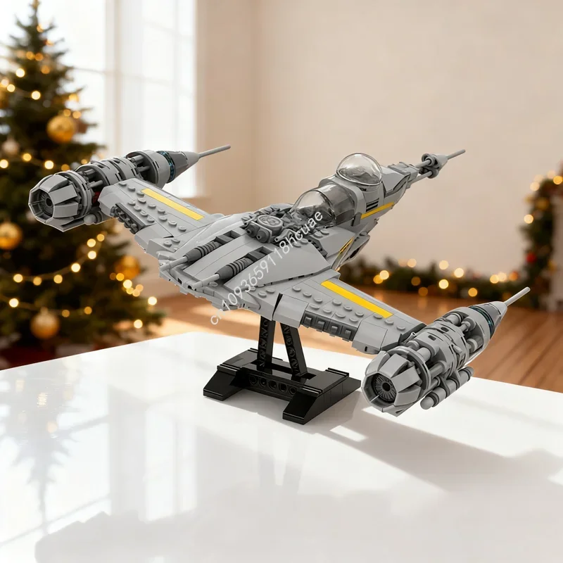 626pcs MOC Mando Din Djarin S N 1 Starfighter Model Building Blocks Toy Construction Assemble Christmas Gifts DIY Brick
626pcs MOC Mando Din Djarin S N 1 Starfighter Model Building Blocks Toy Construction Assemble Christmas Gifts DIY Brick