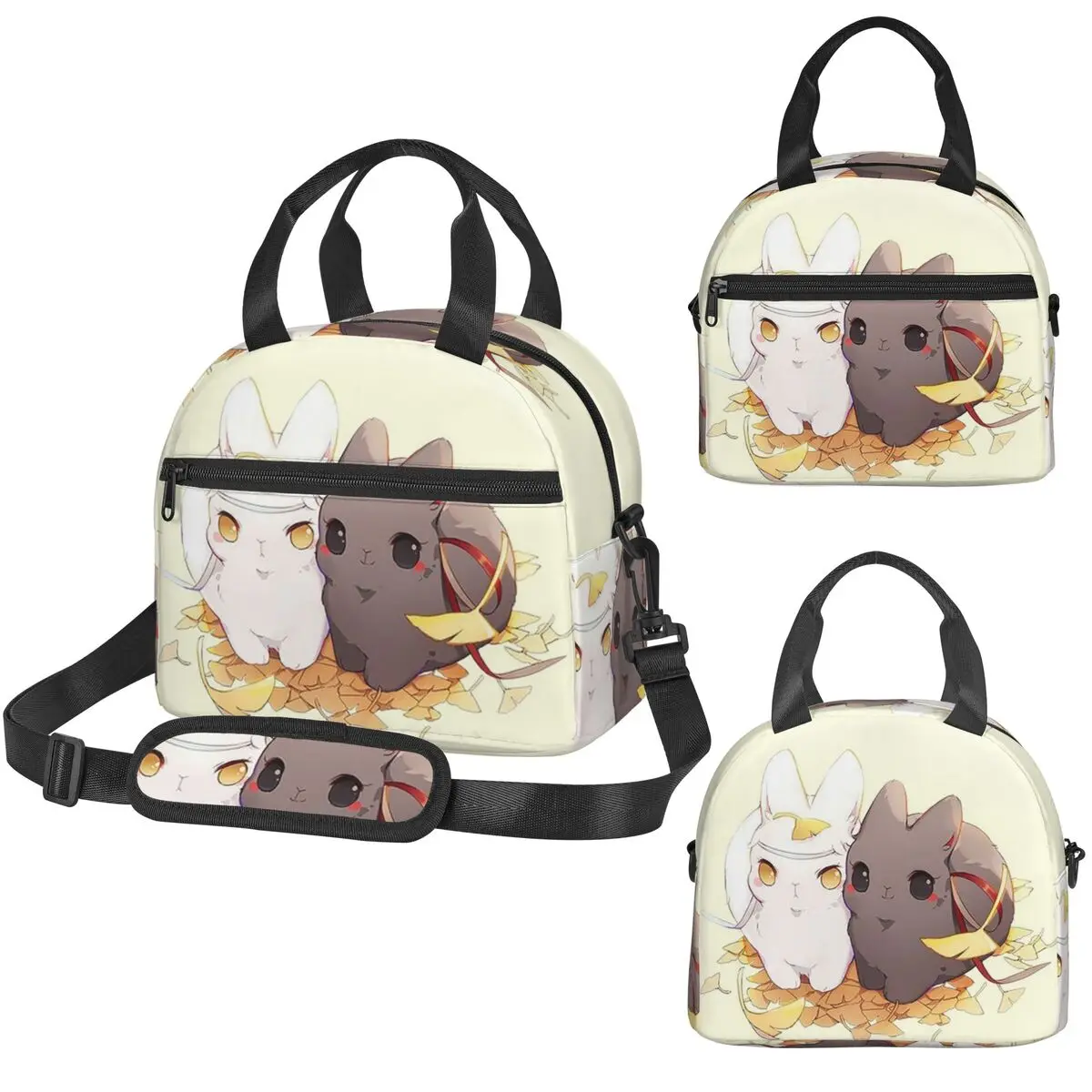 Термосумка для обедов Untamed Mdgz Wangxian Bunnies Mo Dao Zu Shi для женщин, офисная термосумка-холодильник, портативный ланч-бокс
Термосумка для обедов Untamed Mdgz Wangxian Bunnies Mo Dao Zu Shi для женщин, офисная термосумка-холодильник, портативный ланч-бокс