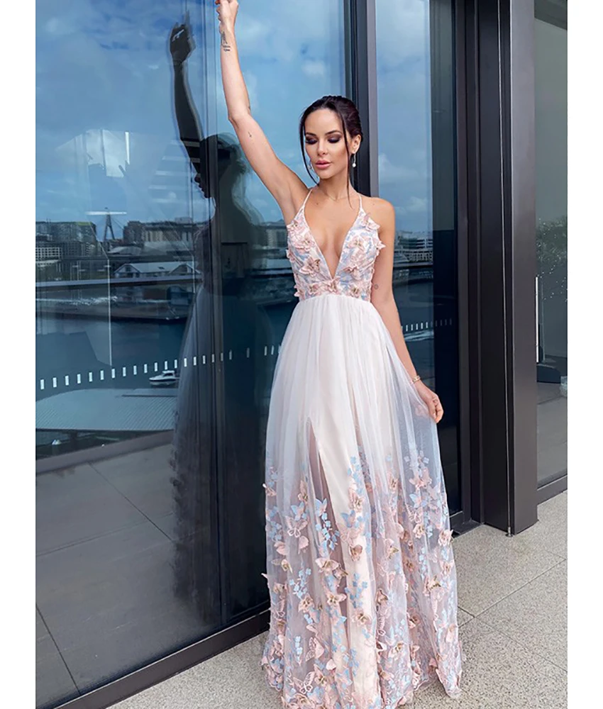 Customized Sexy Organza A-Line Spaghetti Straps Appliques 3D Bow Evening Dress High Quality Sweetheart Sleeveless prom dresses
Customized Sexy Organza A-Line Spaghetti Straps Appliques 3D Bow Evening Dress High Quality Sweetheart Sleeveless prom dresses