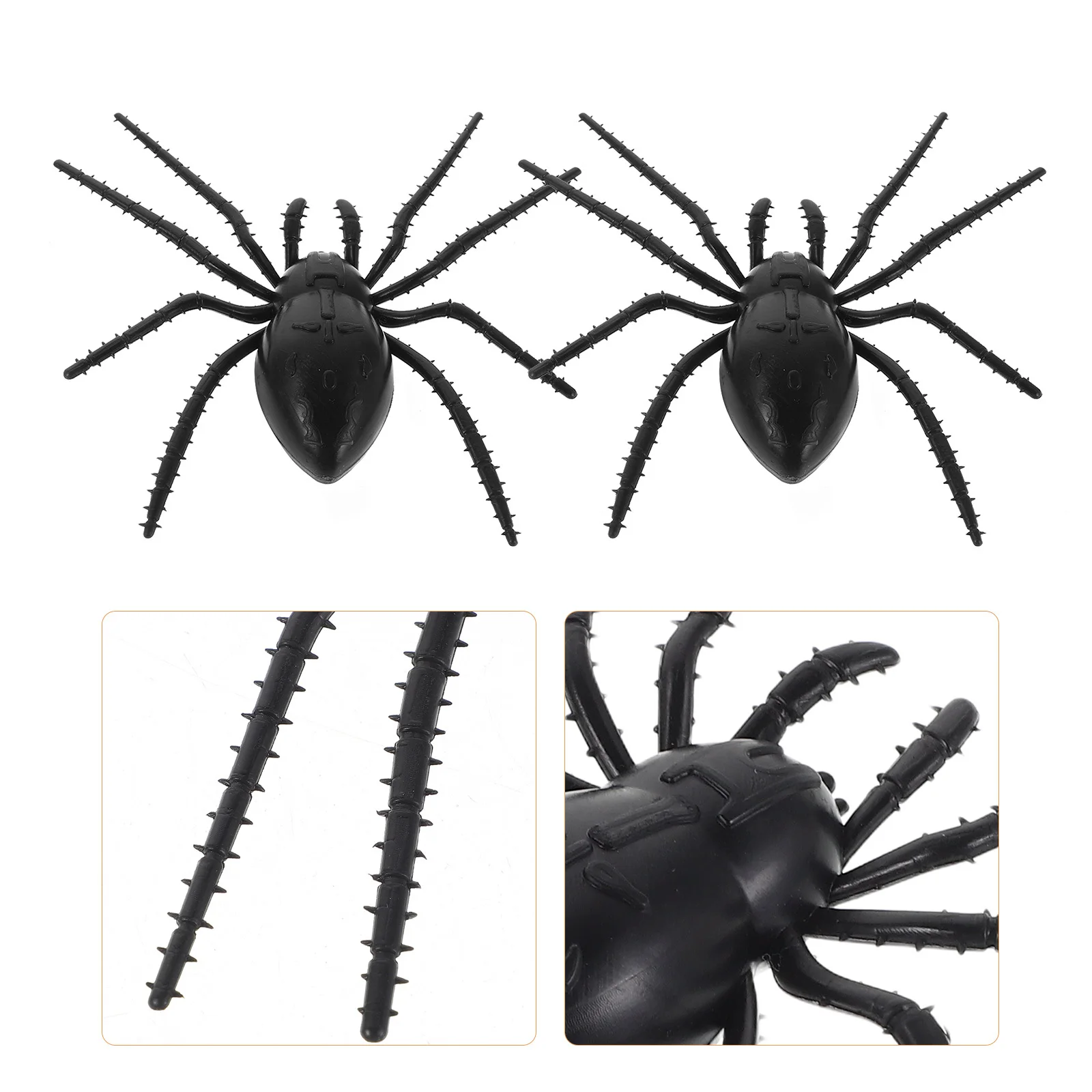 20Pcs Plastic Spiders Realistic Large Halloween Decoration Props Scare Fun Fake Spider Prank Plastic Halloween Spider Ornament
20Pcs Plastic Spiders Realistic Large Halloween Decoration Props Scare Fun Fake Spider Prank Plastic Halloween Spider Ornament