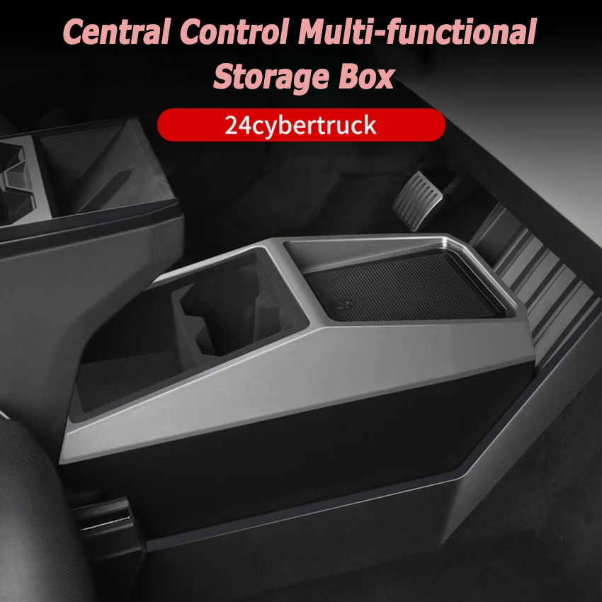 Car Centre Console Storage Box for Tesla Cybertruck 2024 Multi-functional Aisle Armrest Box Storage Auto Aftermarket Parts
Car Centre Console Storage Box for Tesla Cybertruck 2024 Multi-functional Aisle Armrest Box Storage Auto Aftermarket Parts