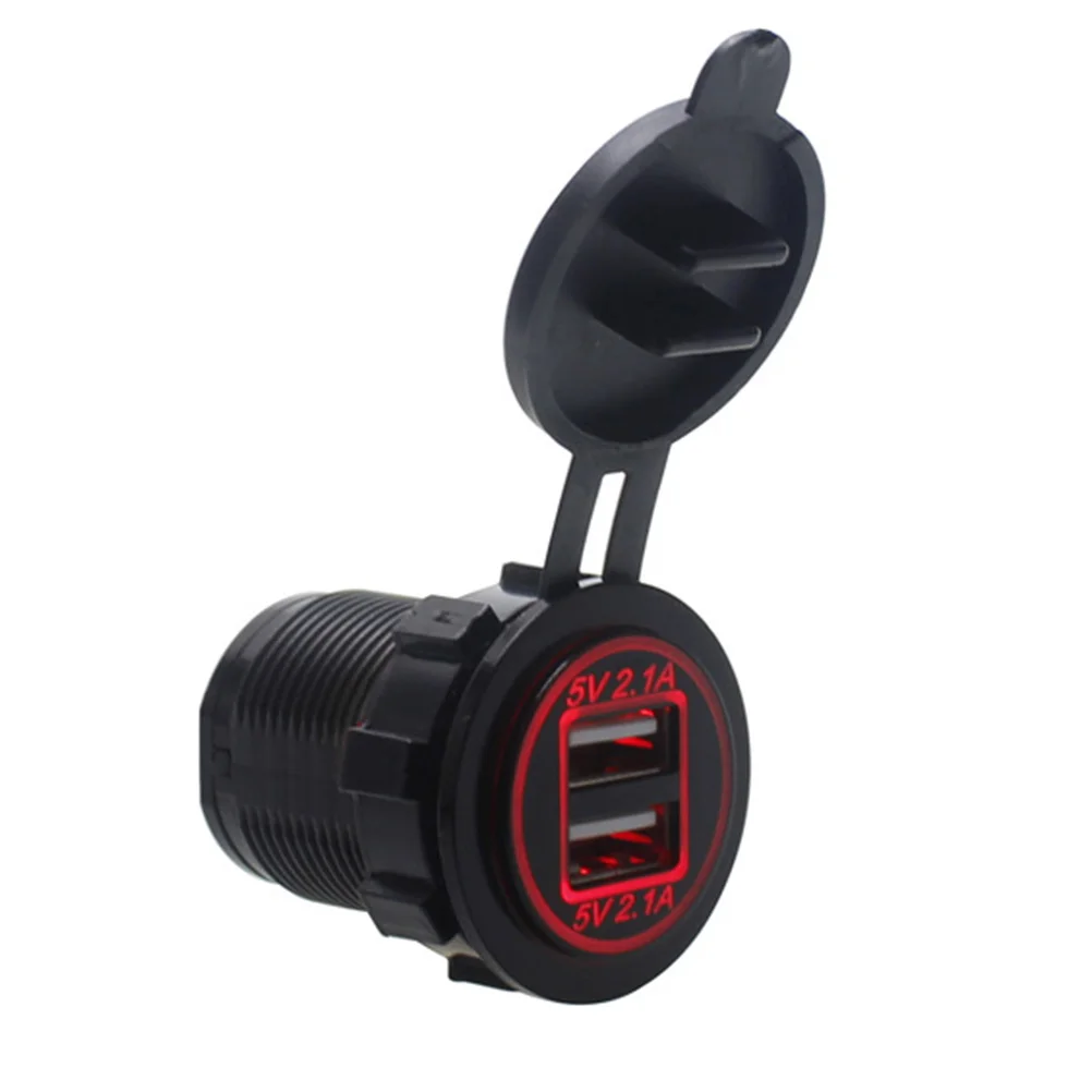 Автомобильный адаптер с двумя портами USB для быстрой зарядки телефона с красным дизайном, универсальный автомобильный адаптер с 2 портами
Автомобильный адаптер с двумя портами USB для быстрой зарядки телефона с красным дизайном, универсальный автомобильный адаптер с 2 портами