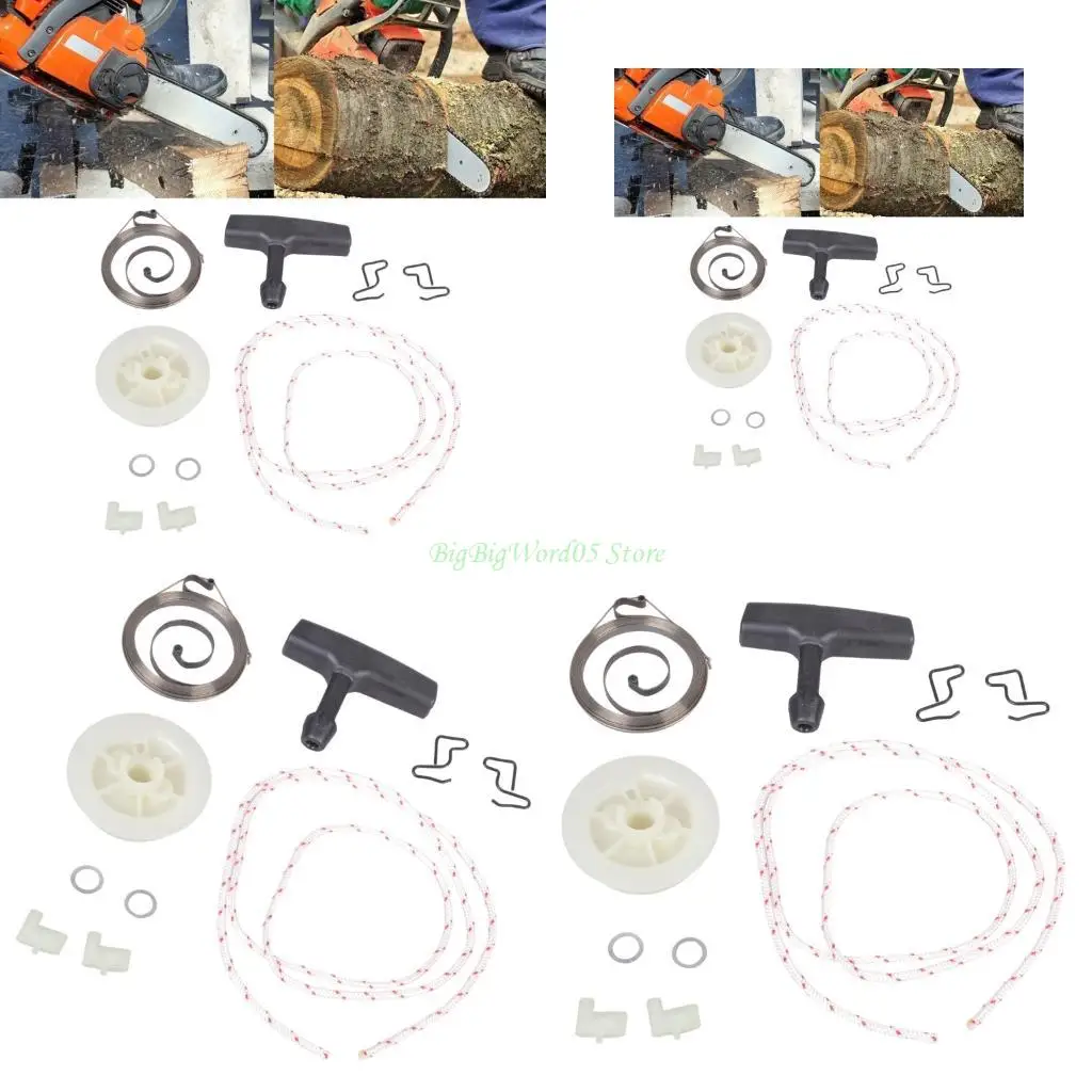 Набор садовых инструментов 24TE, сменный комплект стартового шкива с пружинной ручкой и тросом
Набор садовых инструментов 24TE, сменный комплект стартового шкива с пружинной ручкой и тросом