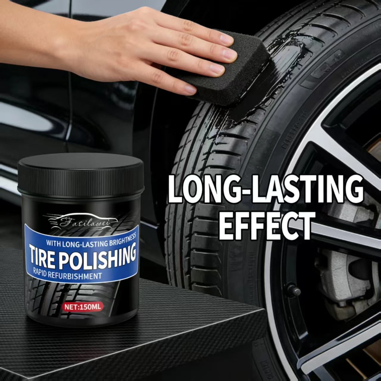 Паста для полировки шин 150 мл для BNM — средство для восстановления шин с длительной яркостью, средство для автоматического ухода за шинами и блеском, быстрый инструмент для шин R
Паста для полировки шин 150 мл для BNM — средство для восстановления шин с длительной яркостью, средство для автоматического ухода за шинами и блеском, быстрый инструмент для шин R