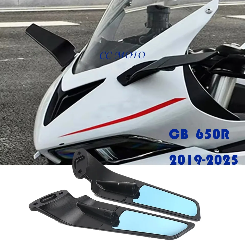 For Honda CBR650R CBR 650 R cbr650r CBR 650R CNC Aluminum Wing Wind Rear View Mirrors Blue Anti-glare Mirror 2019 - 2025 2024
For Honda CBR650R CBR 650 R cbr650r CBR 650R CNC Aluminum Wing Wind Rear View Mirrors Blue Anti-glare Mirror 2019 - 2025 2024