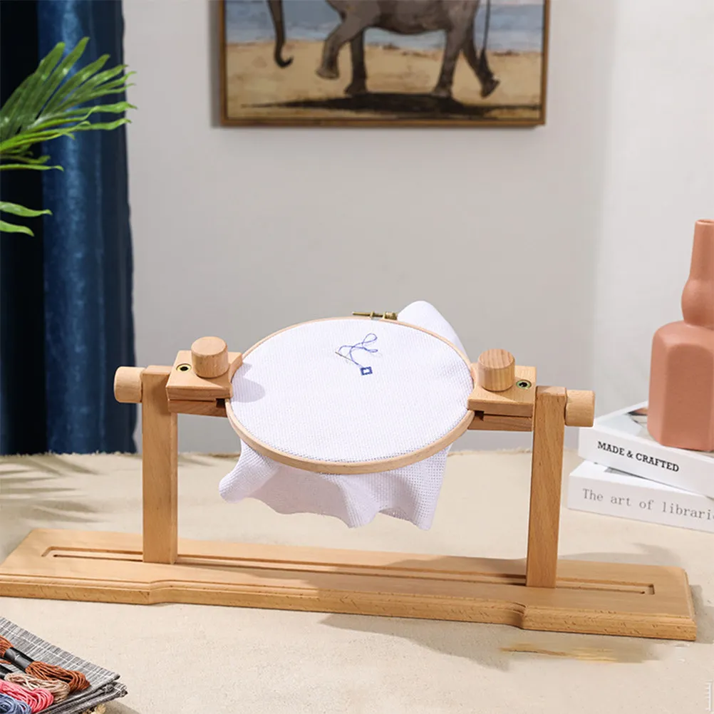 1Pcs Cross Stitch Holder Solid Wood Adjustable Embroidery Shelf Desktop Rack Infinitely Height Distance Adjustable for Finishing
1Pcs Cross Stitch Holder Solid Wood Adjustable Embroidery Shelf Desktop Rack Infinitely Height Distance Adjustable for Finishing