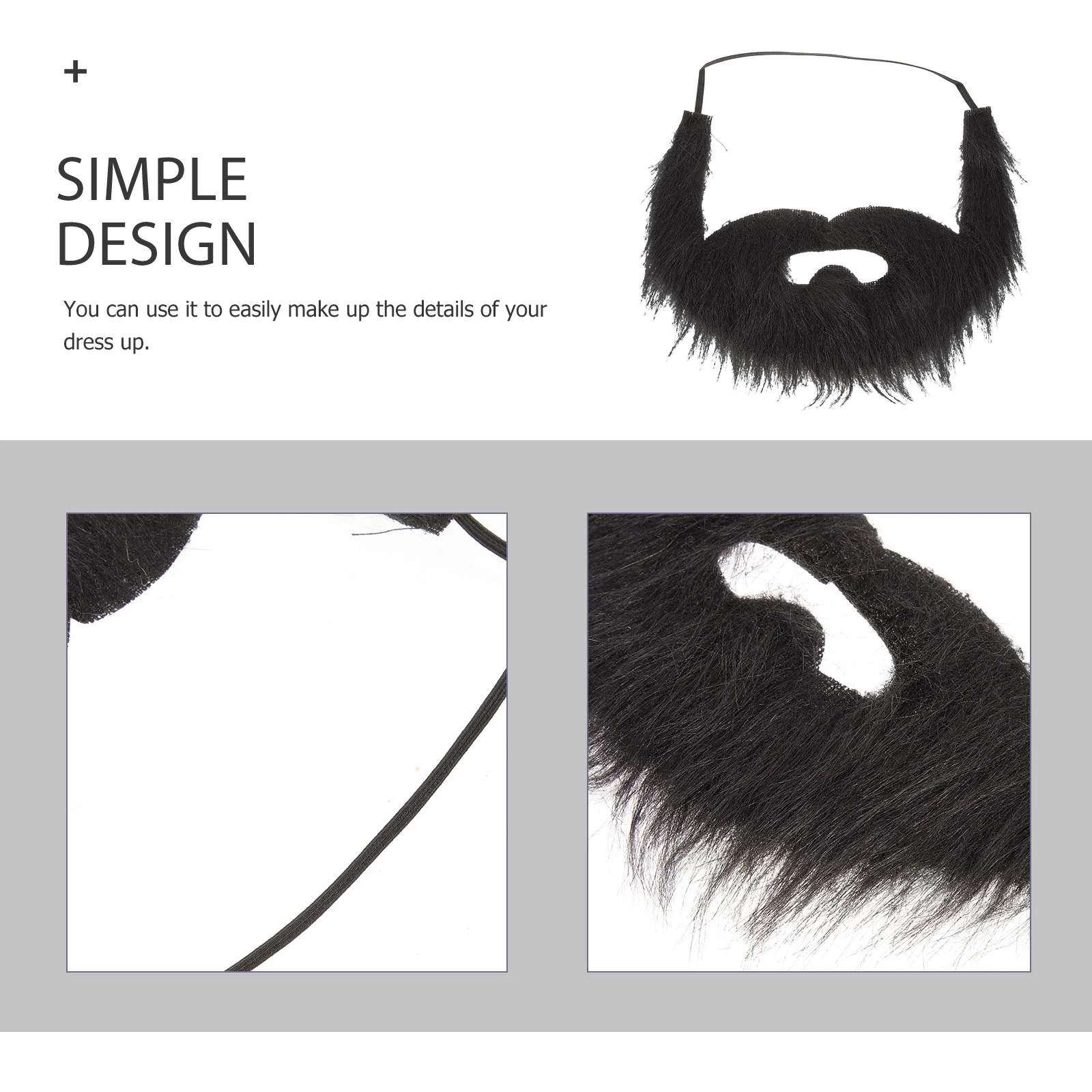 2 Pcs Fake Beard Photo Props Decor Funny Cosplay Costume Flannel Decorative Carnival
2 Pcs Fake Beard Photo Props Decor Funny Cosplay Costume Flannel Decorative Carnival