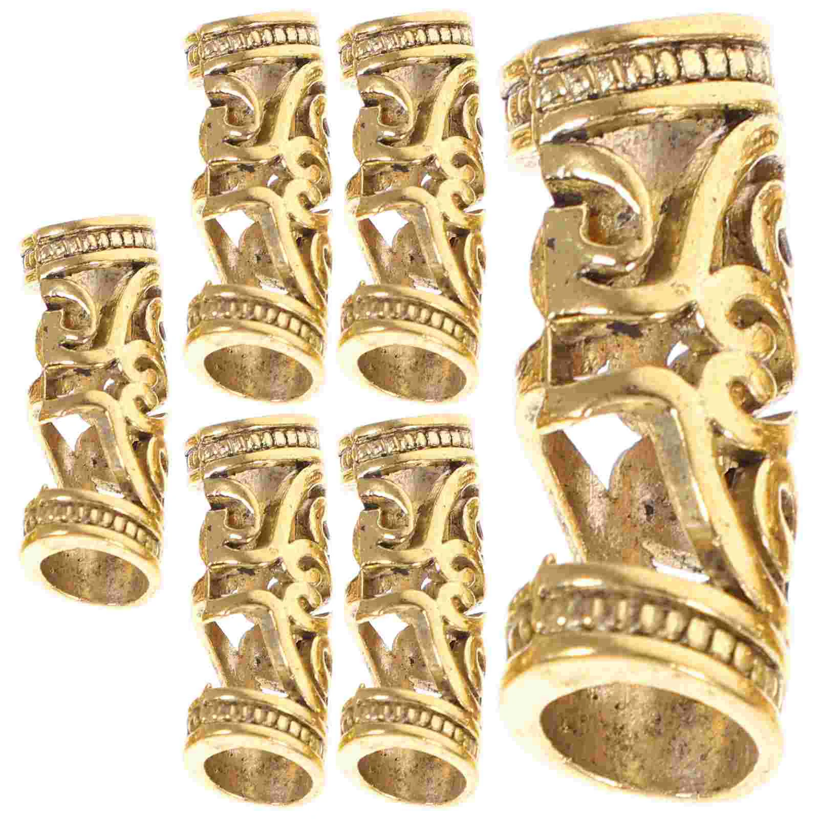 6 Pcs Dreadlocks Hair Accessories Chunky Braid Rings Braids Jewelry Decorations Crochet Hook Beads Metal Cuffs Durable
6 Pcs Dreadlocks Hair Accessories Chunky Braid Rings Braids Jewelry Decorations Crochet Hook Beads Metal Cuffs Durable
