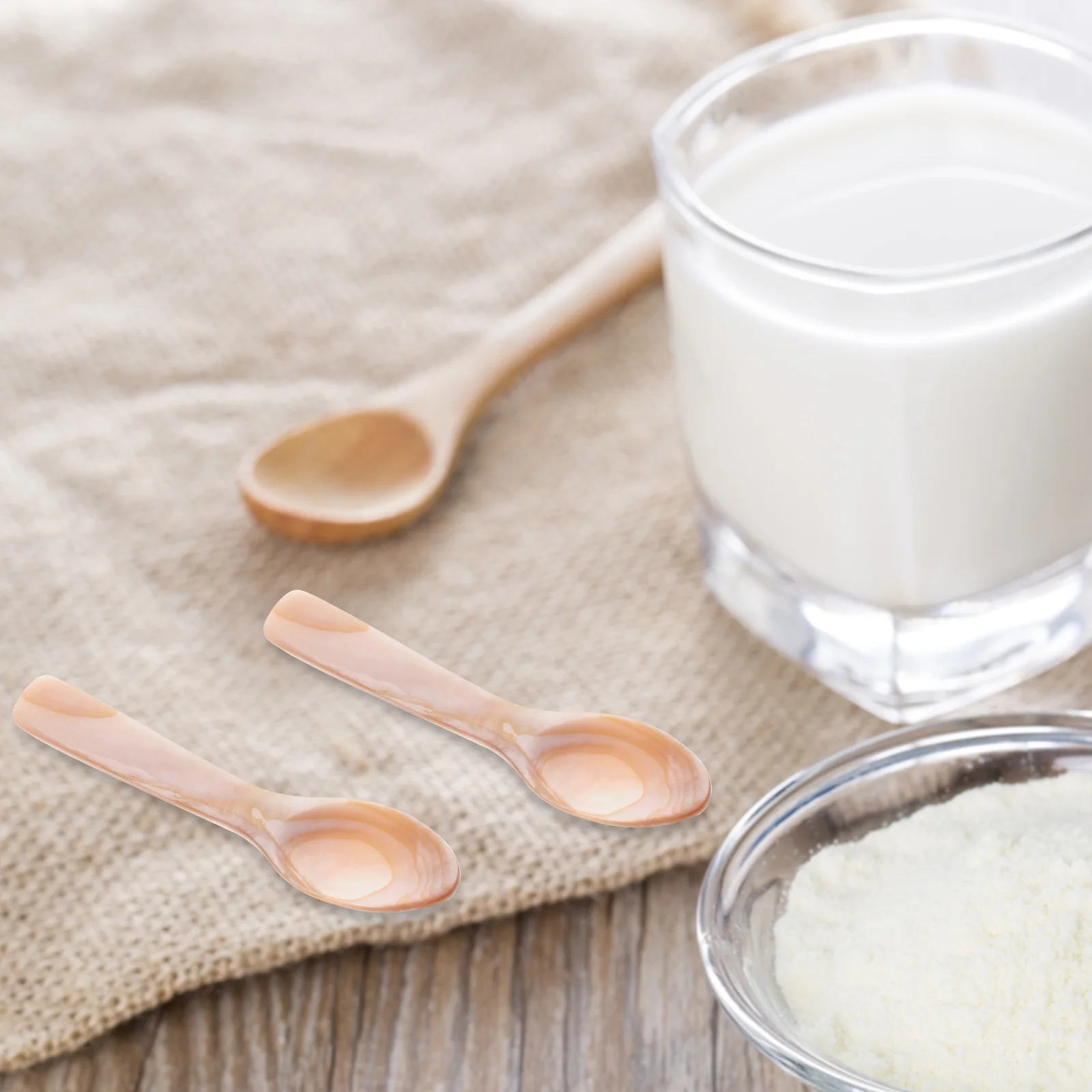 4Pcs Natural Shell Coffee Spoons Ice Cream Dessert Scoop Slightly Polarized Smooth Polished Exquisite Workmanship Unique Design
4Pcs Natural Shell Coffee Spoons Ice Cream Dessert Scoop Slightly Polarized Smooth Polished Exquisite Workmanship Unique Design