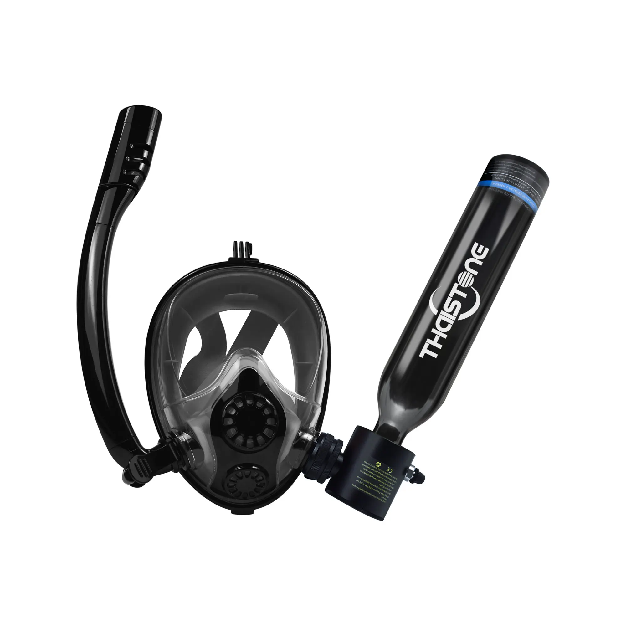 THAISTONE M03 Snorkeling Mask Package High Pressure Aluminum 0.5L Mini Scuba Air Tank
THAISTONE M03 Snorkeling Mask Package High Pressure Aluminum 0.5L Mini Scuba Air Tank