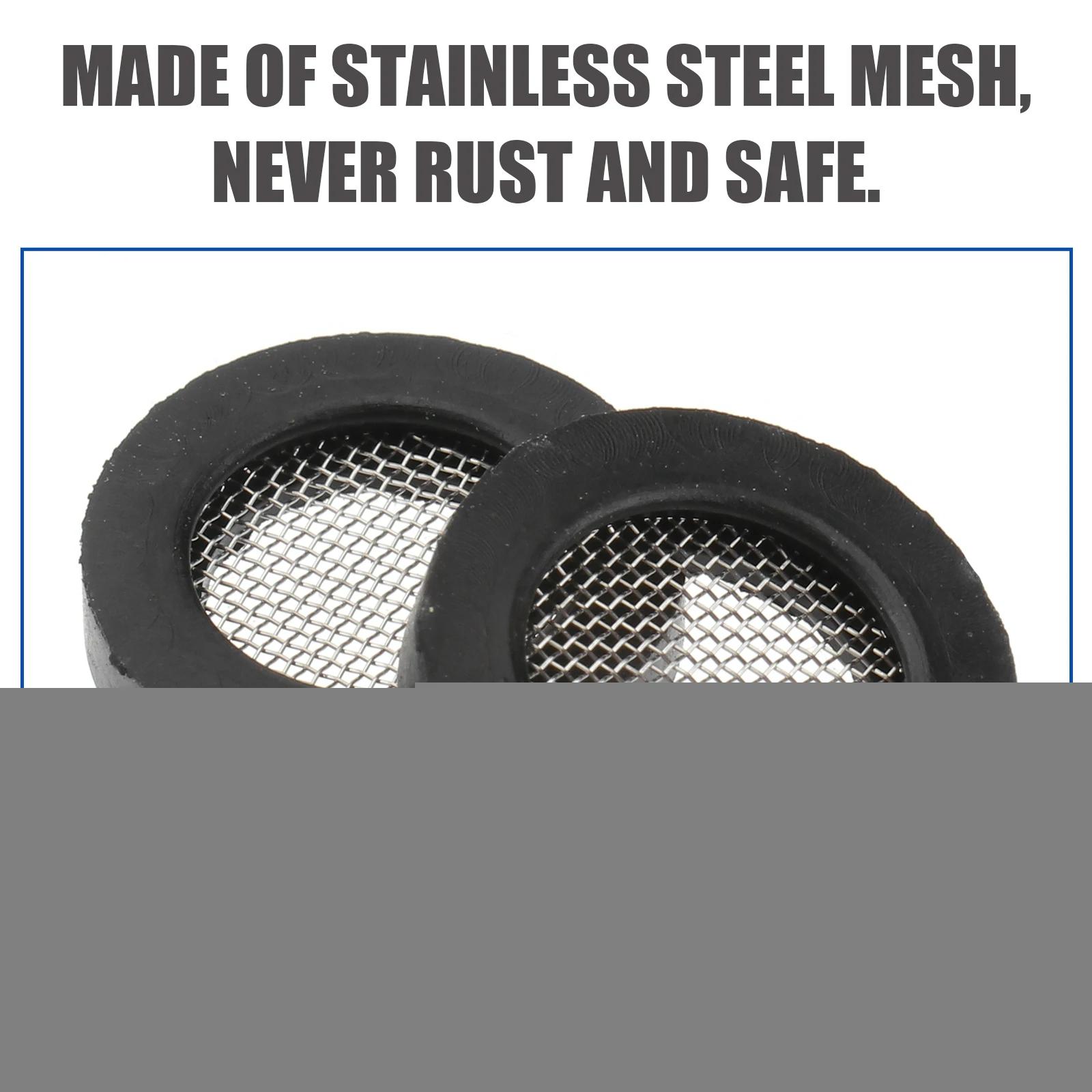 20pcs Wire Mesh Gasket Leak Proof Sealing Filter Rubber Shower Head Sink Strainer Faucet Hose Plumbing Stainless Clean
20pcs Wire Mesh Gasket Leak Proof Sealing Filter Rubber Shower Head Sink Strainer Faucet Hose Plumbing Stainless Clean